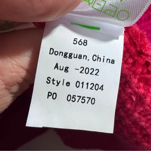 💗 Lilly Pulitzer Textured Knit Cardigan Pink XL - Picture 8 of 8